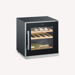 SEVERIN Retro Mini Kühl-/Gefrierbox (31 l), Gefrierschrank klein,  Minikühlschrank mit flexibler Temperaturregelung, Tischkühlschrank,  schwarz, GB 8880 : : Elektro-Großgeräte