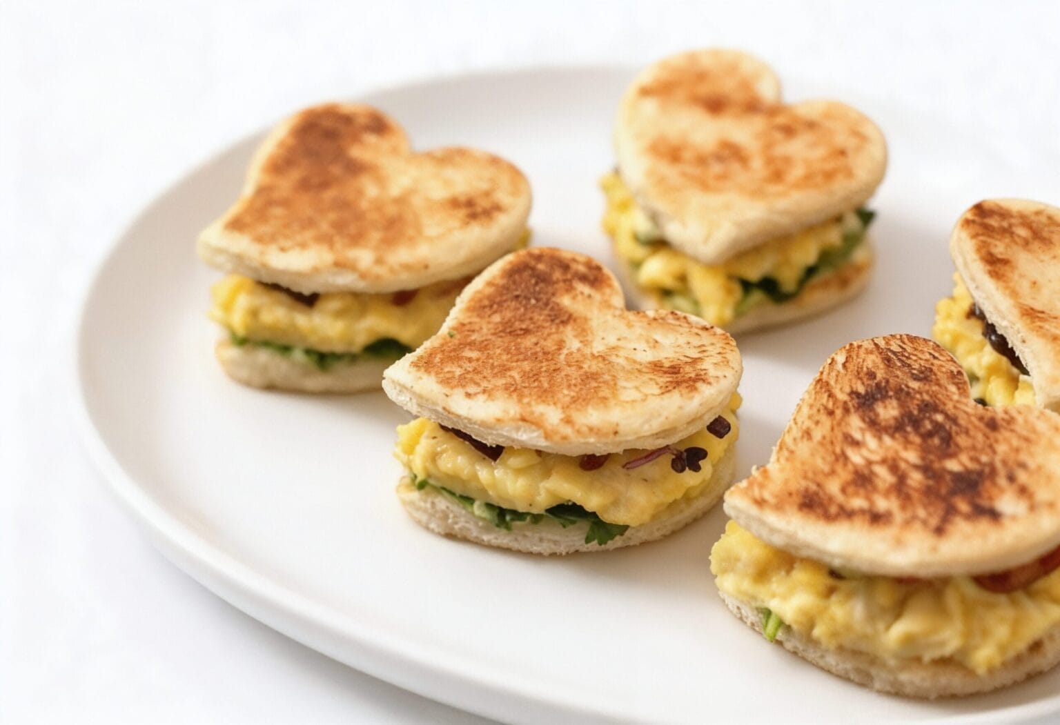 Frühstücks-Burger Rezept mit Rührei, Bacon und Kräuter-Mayonnaise