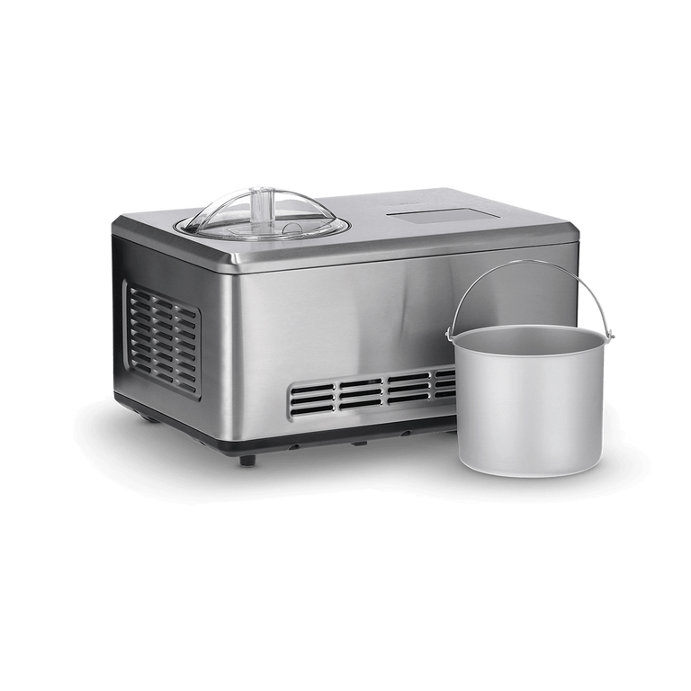 Heladera y yogurtera 2 en 1, SEVERIN, maquina para hacer helado, con  compresor, EZ 7407