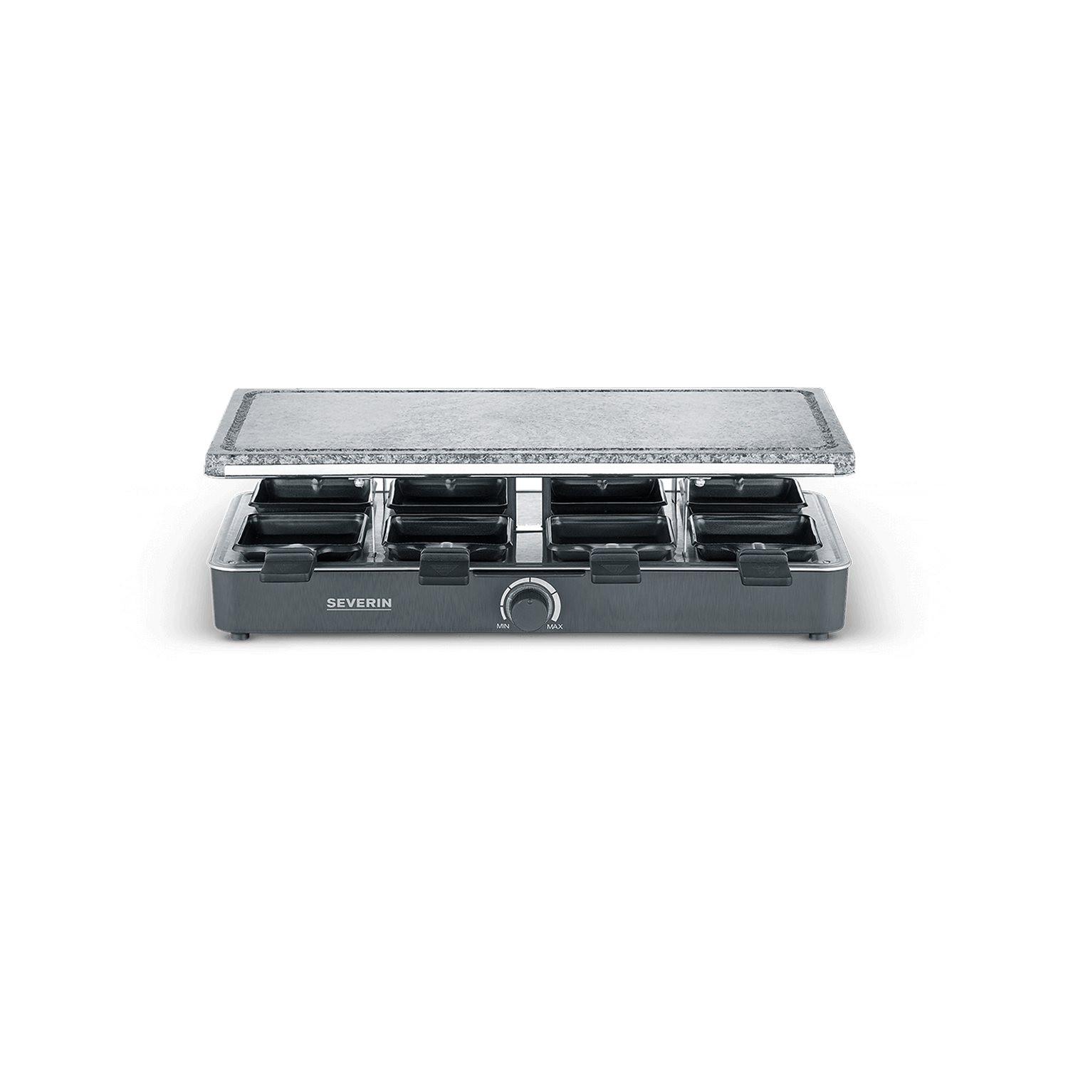 SEVERIN Raclette 8 parts avec pierre naturelle RG 2372