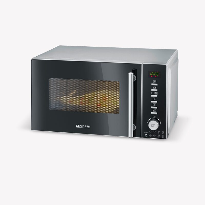 Mikrowelle mit Grill- und Heißluftfunktion 3-in-1