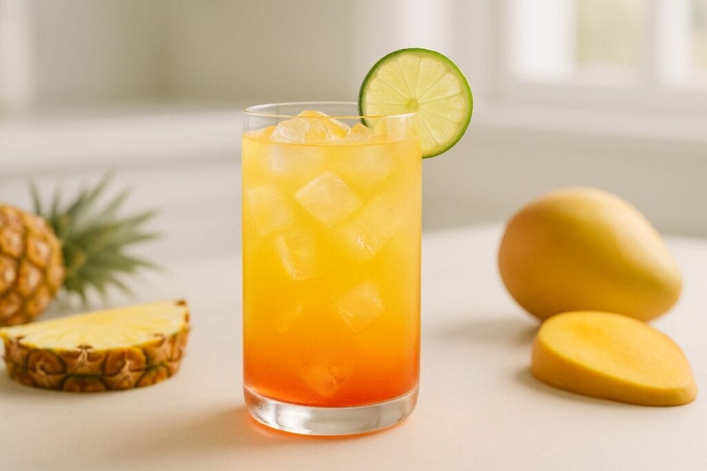 20251022_1211_Pineapple Mango Punch Elegance_simple_compose_01k85pbh9efdb9rh9aadepd5d5
