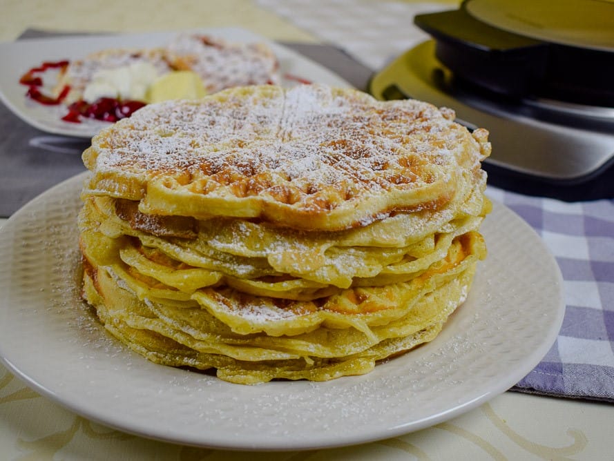 Grundrezept für fluffige Waffeln
