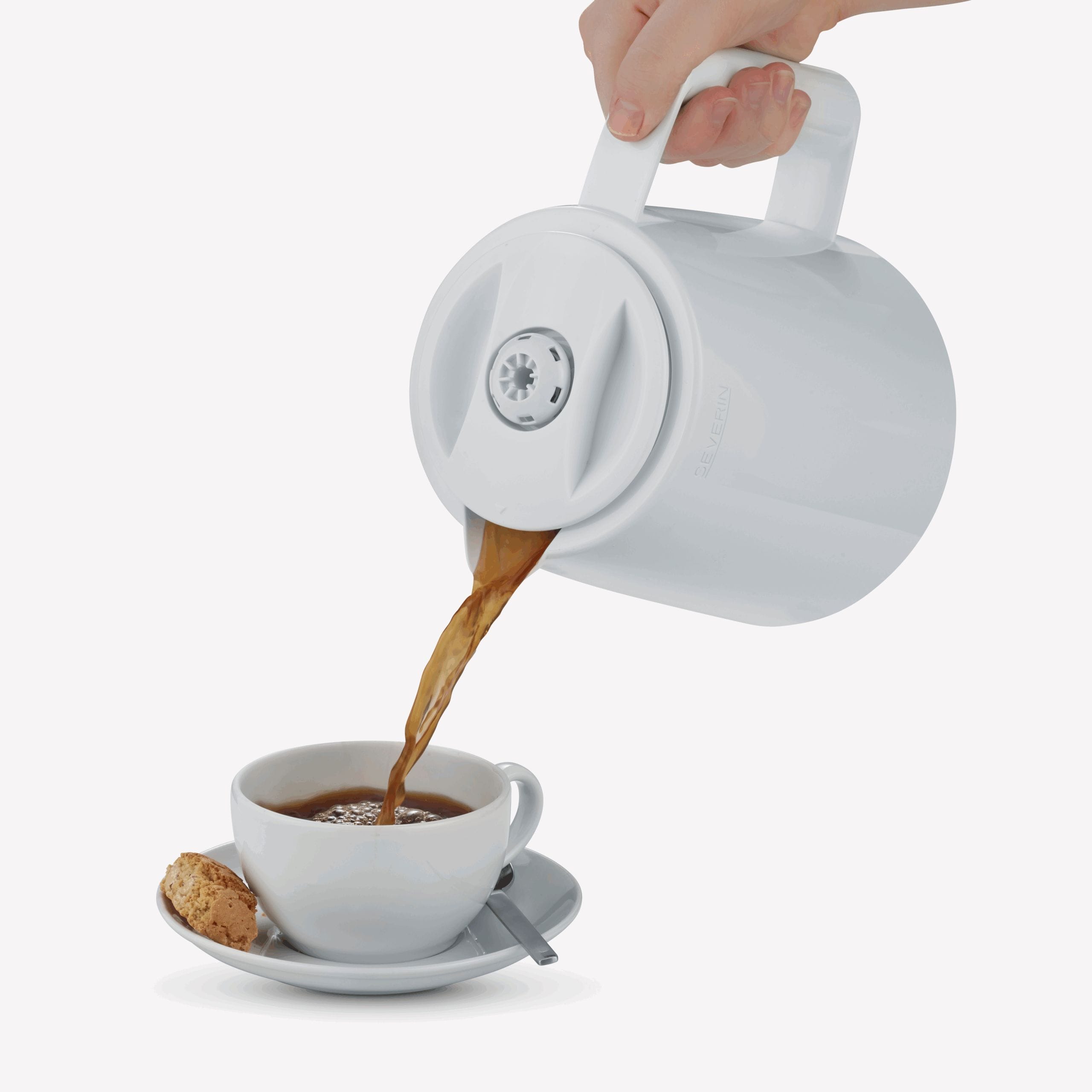 Caffettiera Sostitutiva Caraffa Caffè Universale Buachois 1,2 QT - Ricambio Per Macchine Da Caffè Bollitore Caffè Manico Comodo