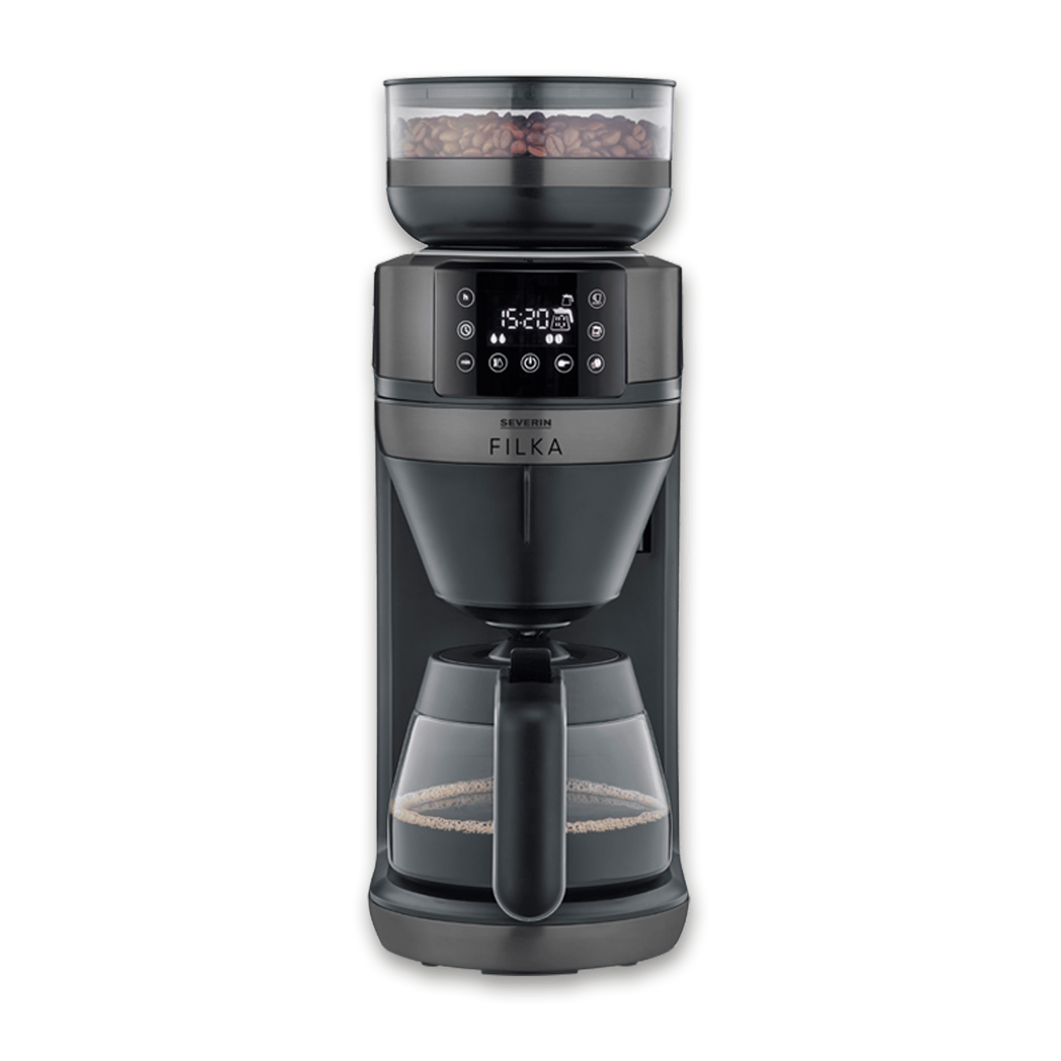 Filterkaffee-Vollautomat FILKA Dark Inox
