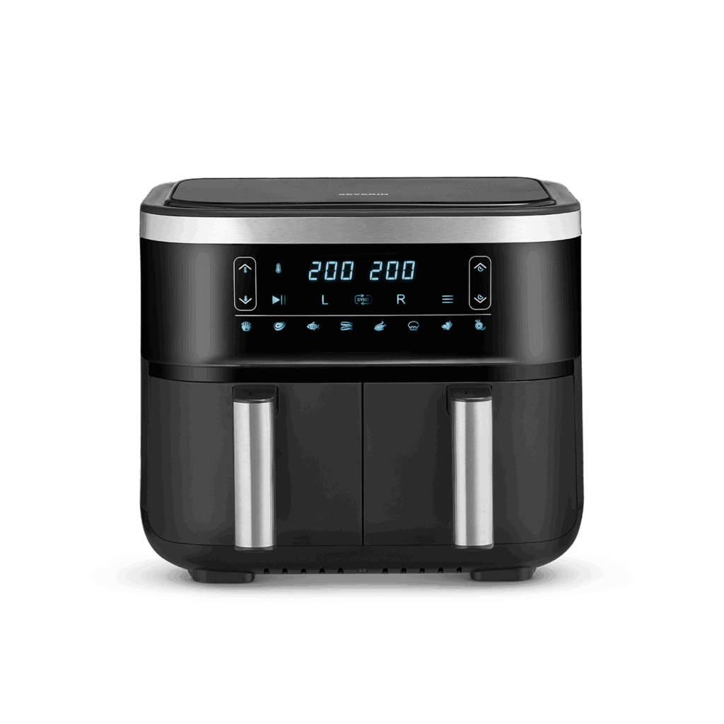 severin-heissluftfritteuse-fr-2453-doppel-heissluftfritteuse