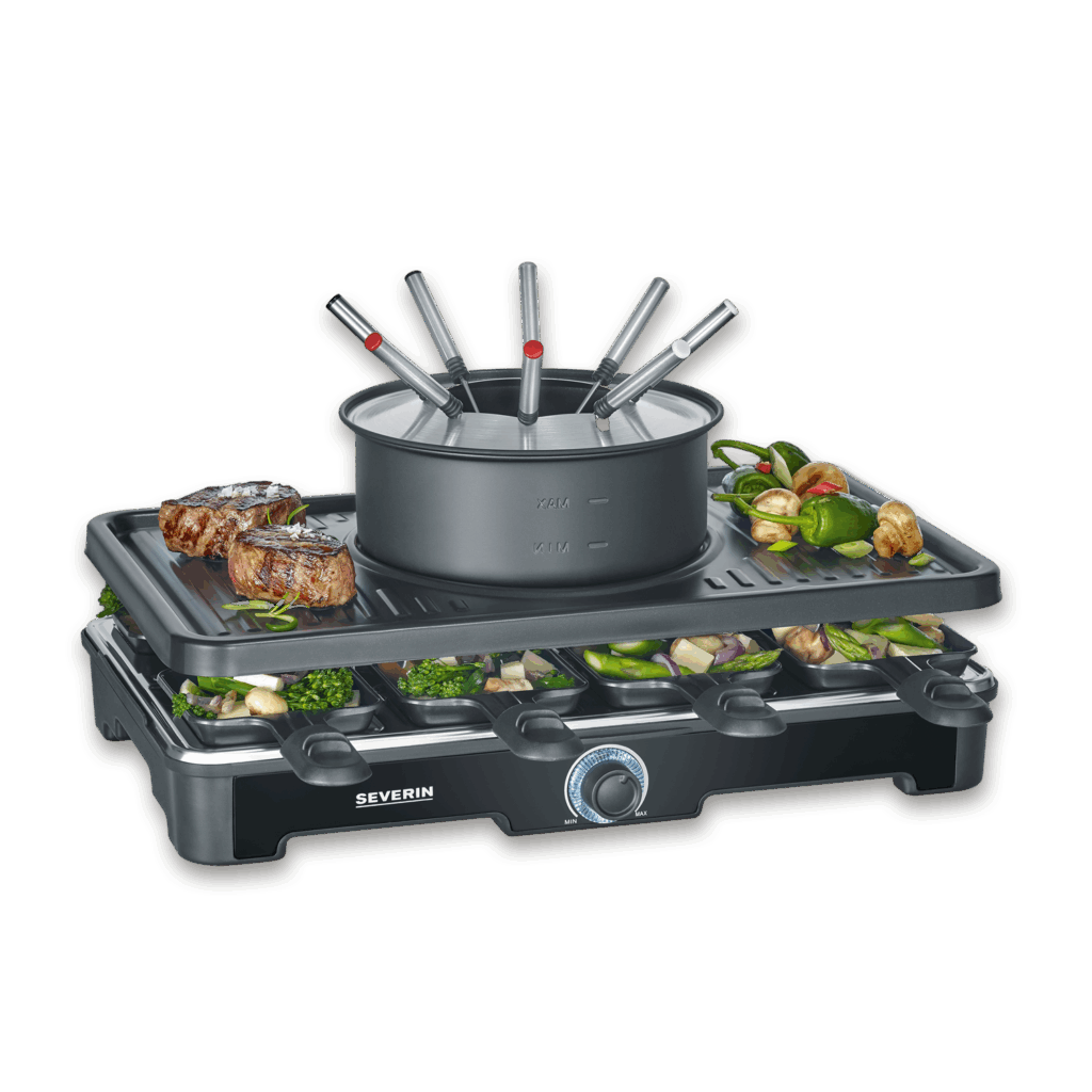 severin-raclette-und-fondue-rg-2347-raclette-fondue-kombination-3