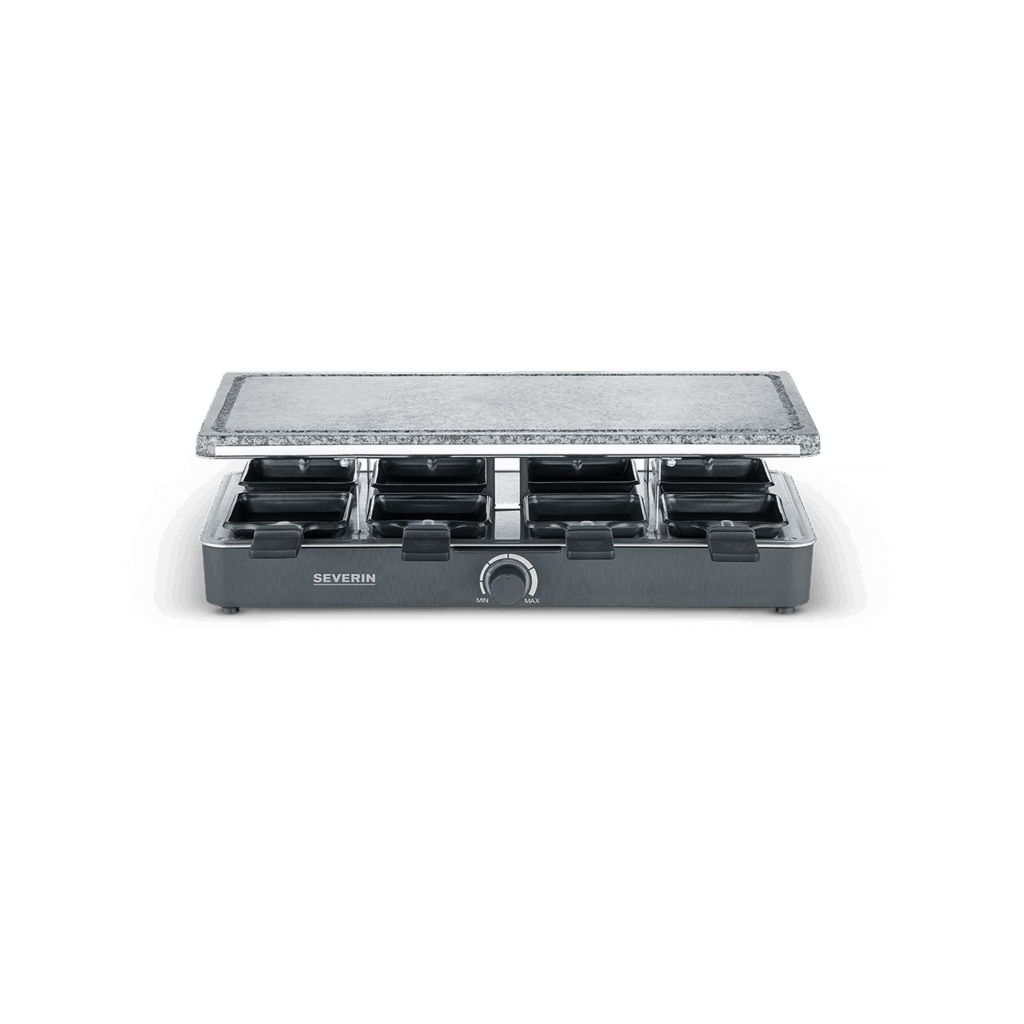 severin-raclette-und-fondue-rg-2372-raclette-partygrill-mit-naturgrillstein