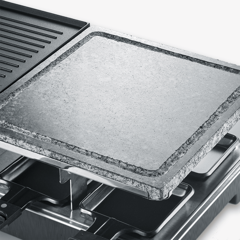 severin-raclette-und-fondue-rg-2376-raclette-mit-naturgrillstein-und-grillplatte-6