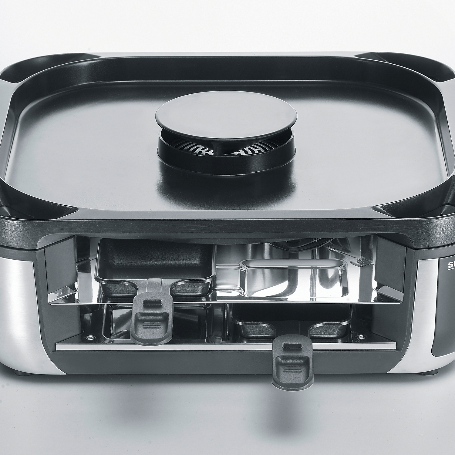 S-Joy Sevento Raclette Grill a riduzione di fumo – Bild 8