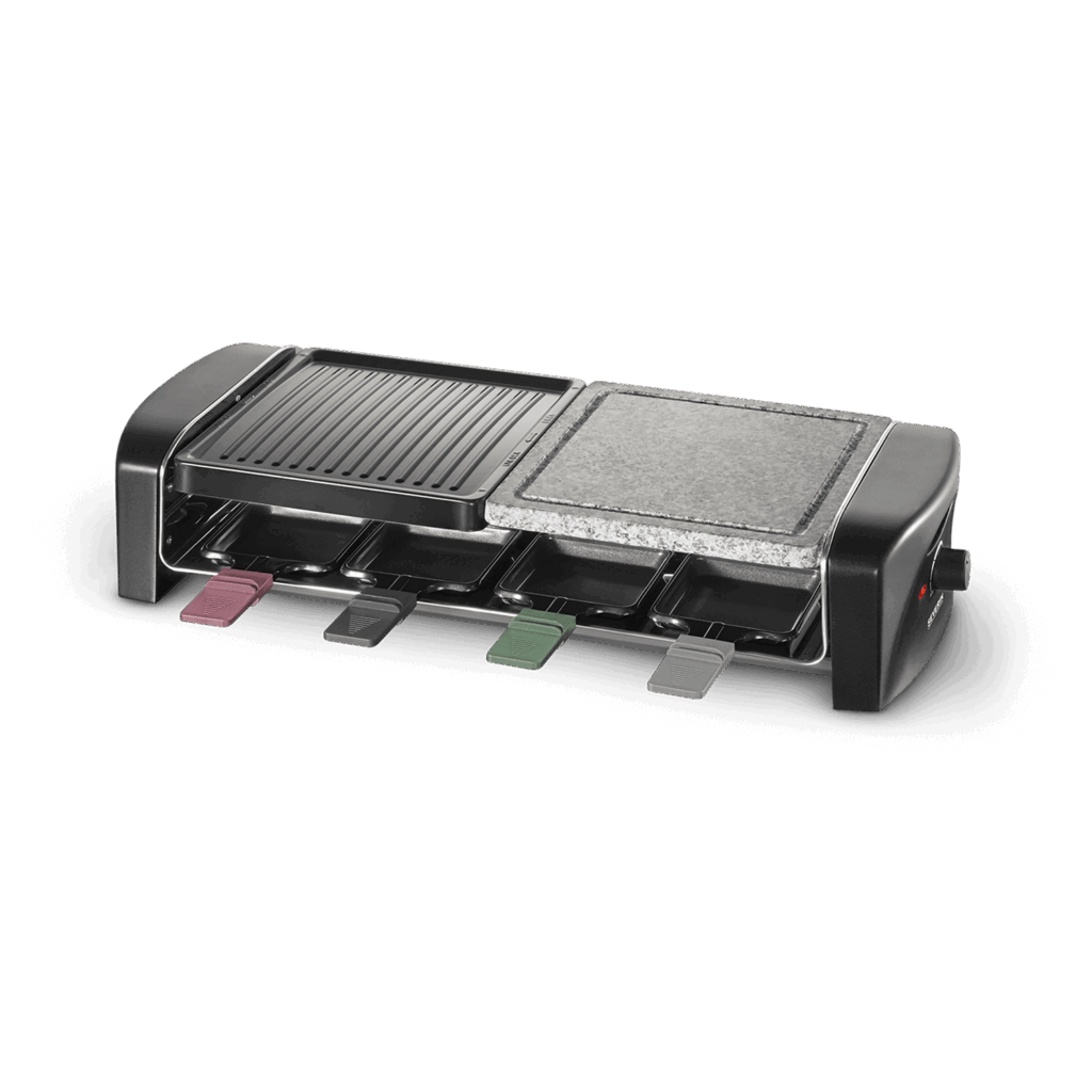 severin-raclette-und-fondue-rg-9645-raclette-grill-mit-naturgrillstein