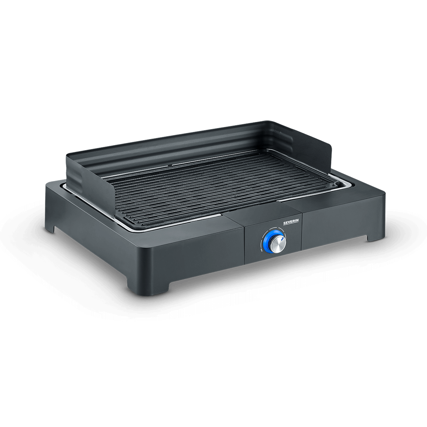 Barbecue électrique SEVERIN PG8567 Surface de cuisson 44 5x26cm Thermostat réglable - vue 2