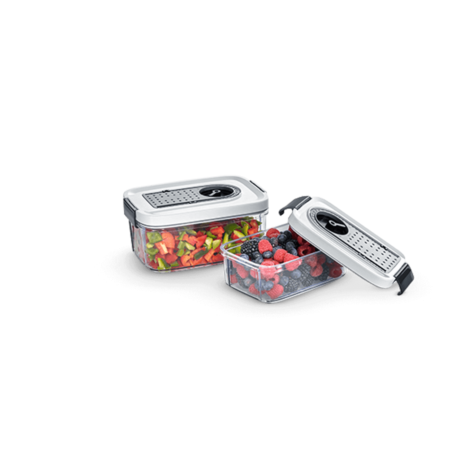 Recipientes para envasar al vacío de 0,75 y 1,5 l