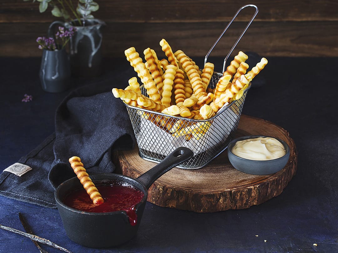 Vanillewaffeln mit Beerenketchup © falkemedia/Anne Gieseler