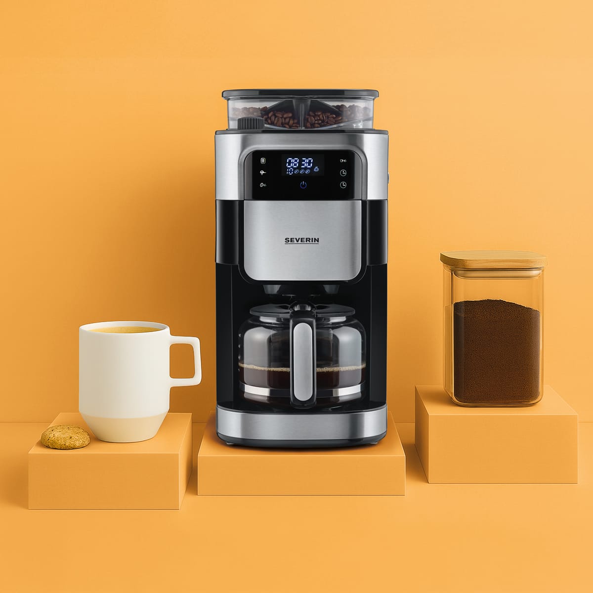 Severin KA9572 Koffiefilter apparaat Zwart