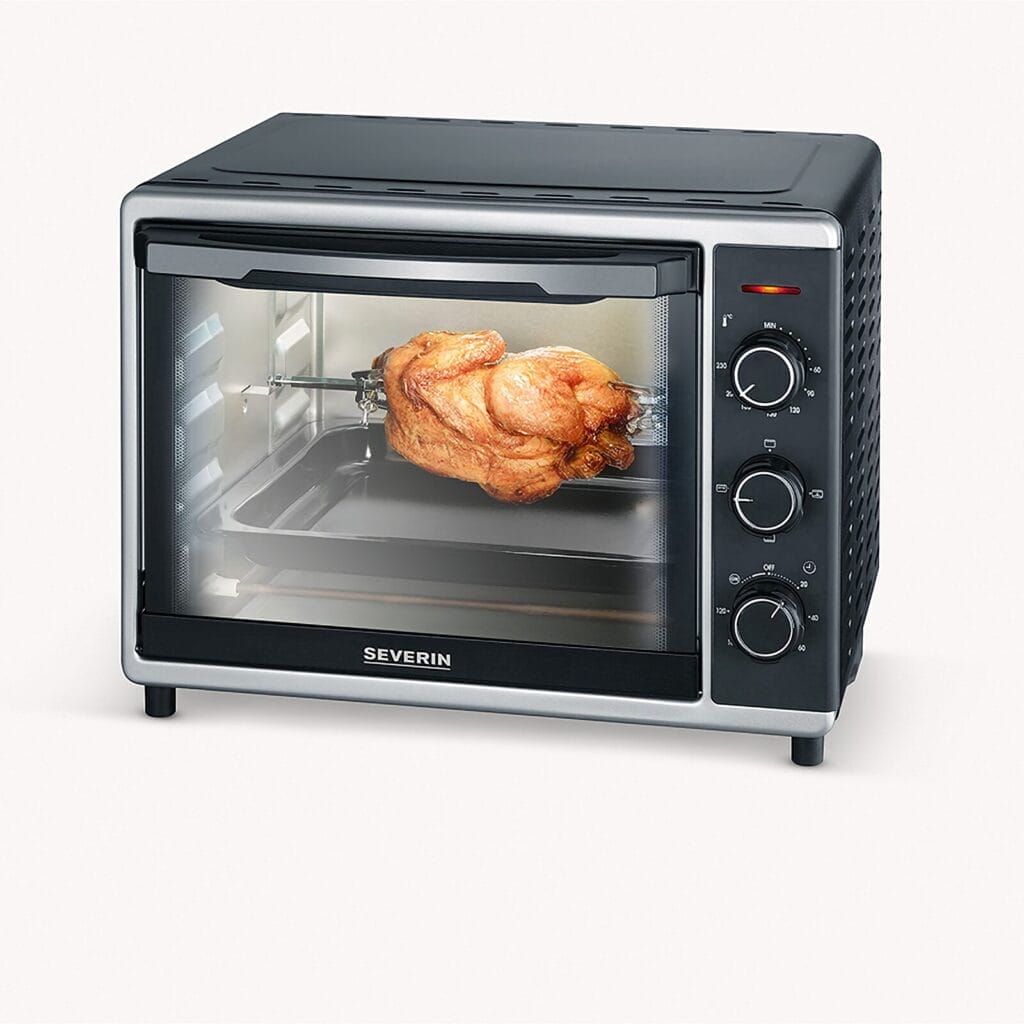 Forno elettrico ventilato Severin Nero 42