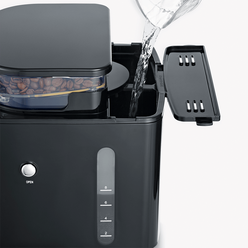 Macchina per caffè americano Severin Argento