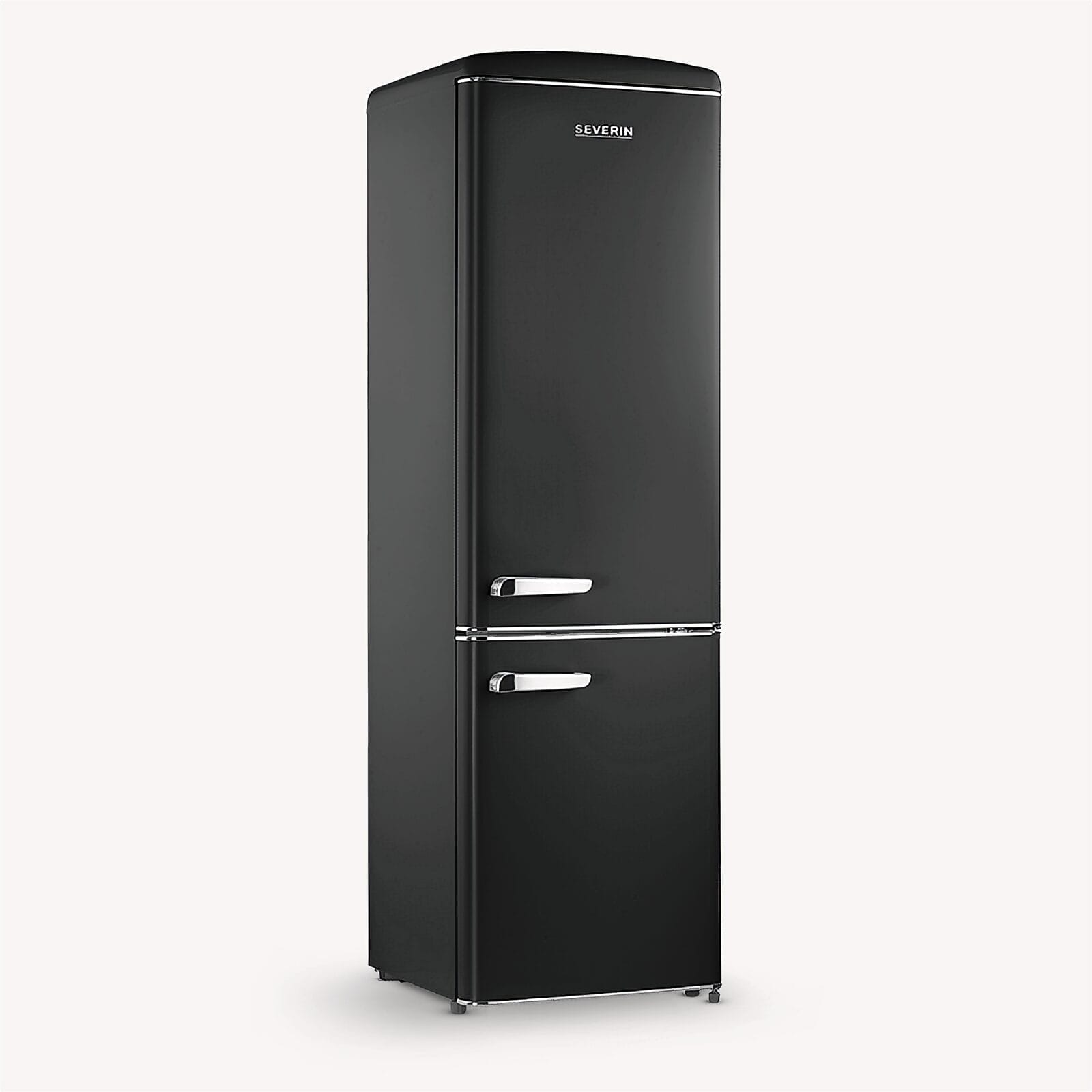 SEVERIN RKG 8922 R&eacute;frig&eacute;rateur Deux Porte 244L 230V 40dB Froid Statique Autonome M&eacute;tal Noir