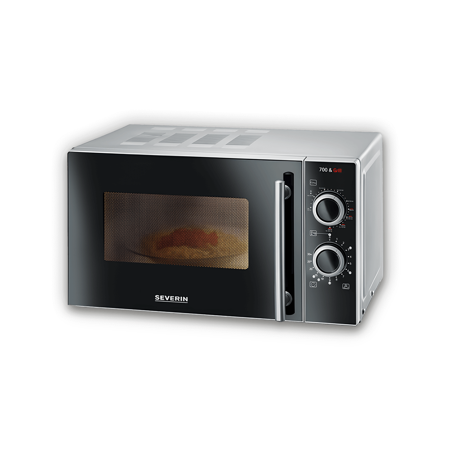 SEVERIN Micro-ondes avec fonction gril avec fonction gril 2 en 1 MW 7771
