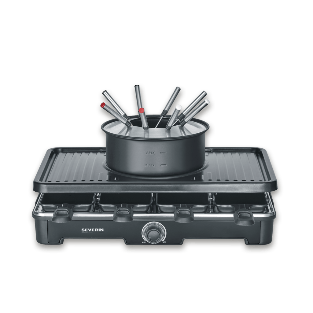 severin-raclette-und-fondue-rg-2347-raclette-fondue-kombination