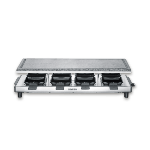 severin-raclette-und-fondue-rg-2374-raclette-mit-naturgrillstein