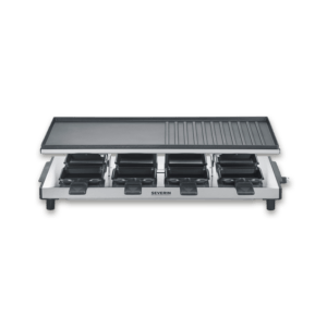 severin-raclette-und-fondue-rg-2375-raclette-mit-antihaftbeschichteter-grillplatte