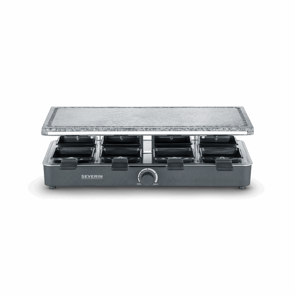 severin-raclette-und-fondue-rg-2378-raclette-partygrill-mit-naturgrillstein