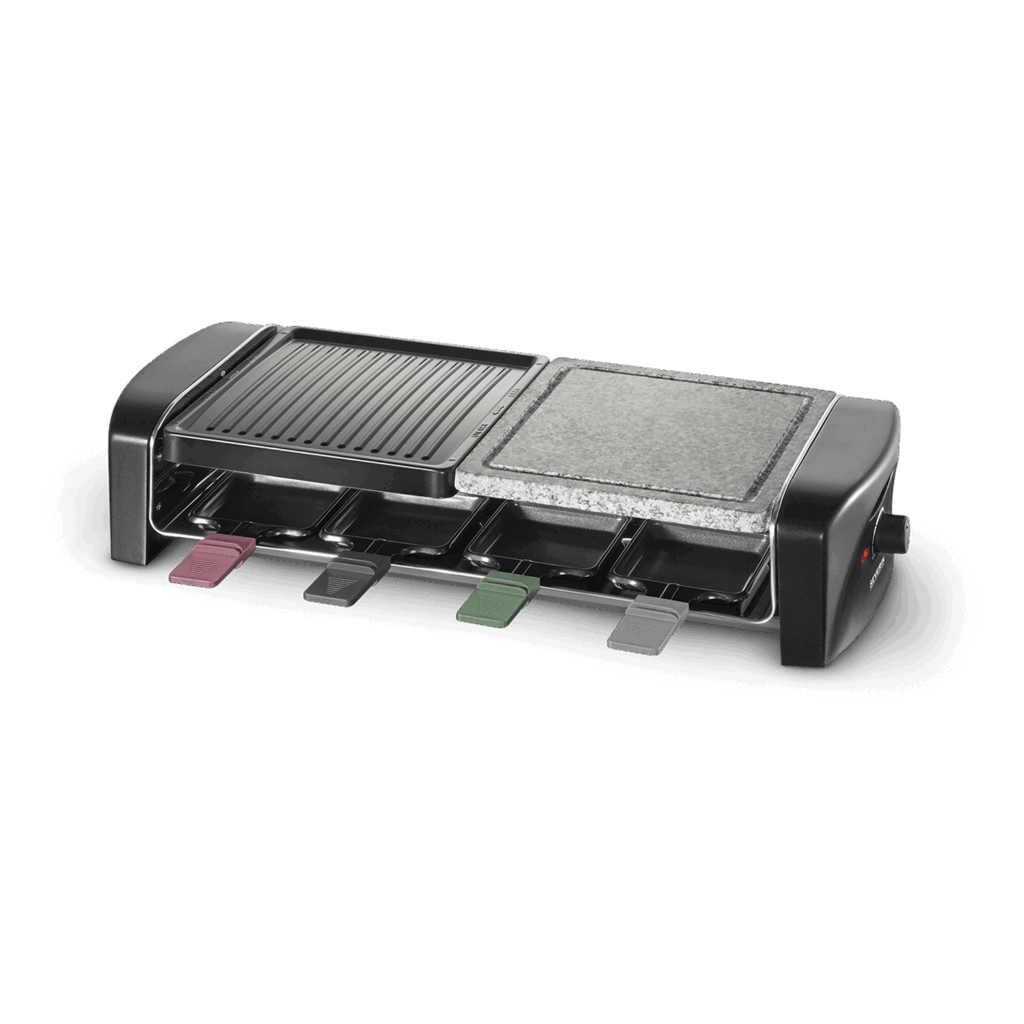 severin-raclette-und-fondue-rg-9645-raclette-grill-mit-naturgrillstein