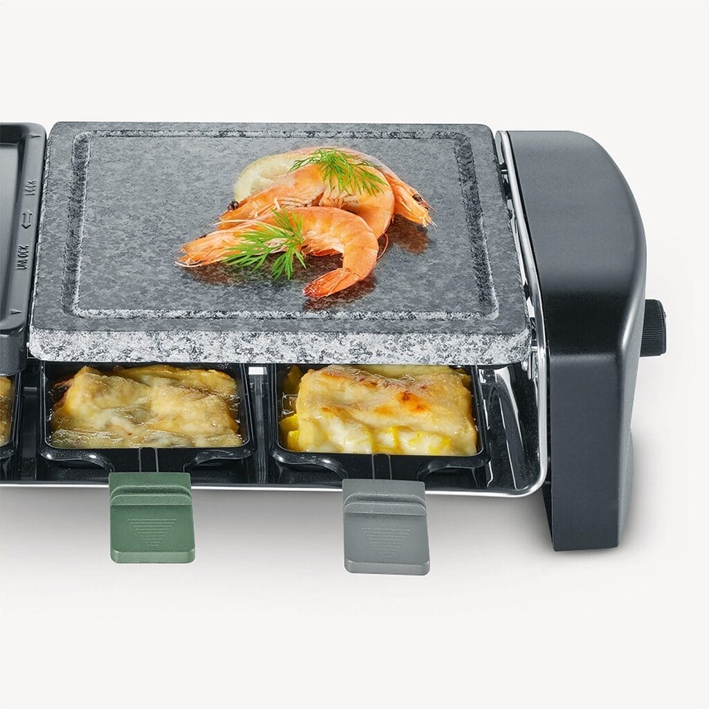 severin-raclette-und-fondue-rg-9645-raclette-grill-mit-naturgrillstein-2