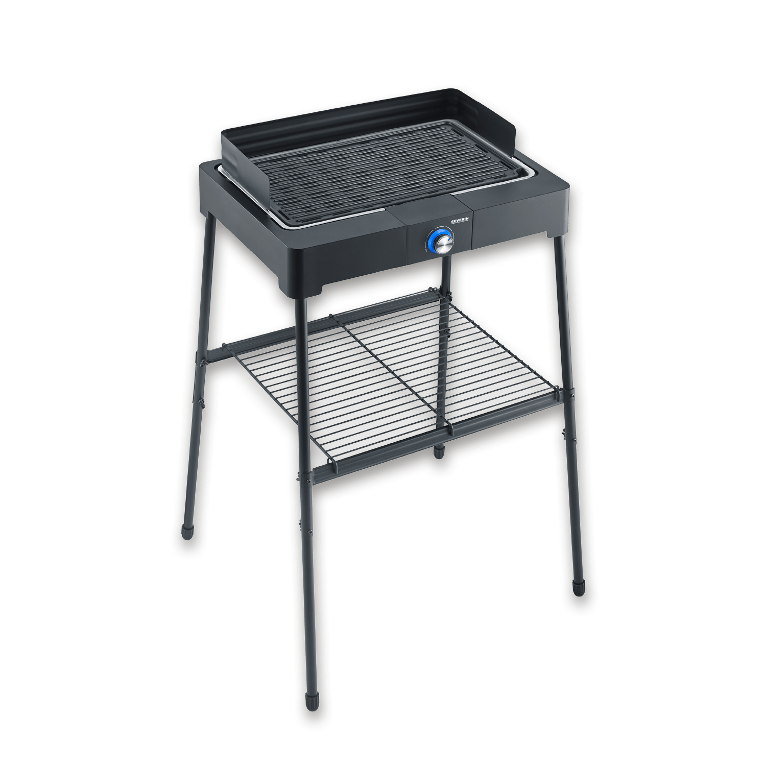 SEVERIN Barbecue sur pied avec plaque de cuisson PG 8568