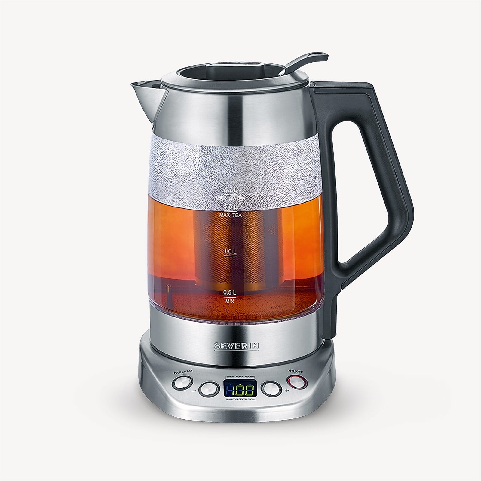 Inventum glazen waterkoker HW717G aanbieding bij Kruidvat