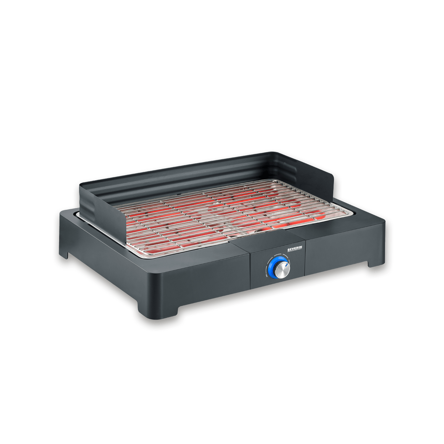Barbecue SEVERIN PG 8565 – Électrique 2200W, Grille Inox, Intérieur et Extérieur