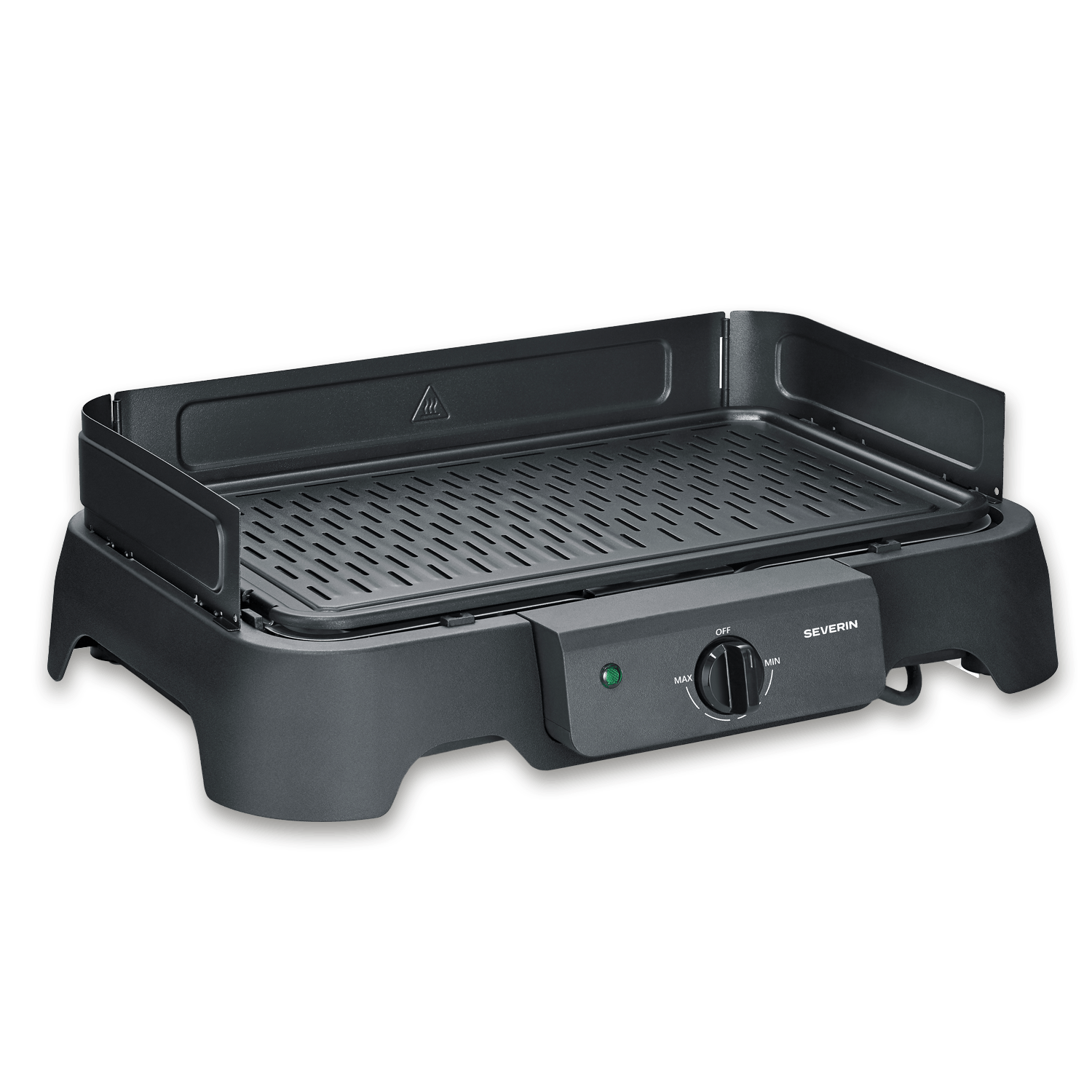 SEVERIN Gril de table avec plaque de cuisson en aluminium PG 8595