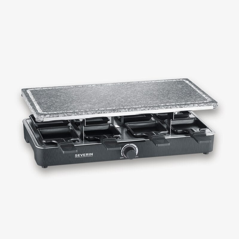 severin-raclette-und-fondue-rg-2378-raclette-partygrill-mit-naturgrillstein-3