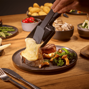 severin-raclette-und-fondue-pg-2365-black-line-lite-raclette-grill-mit-grillplatte-10